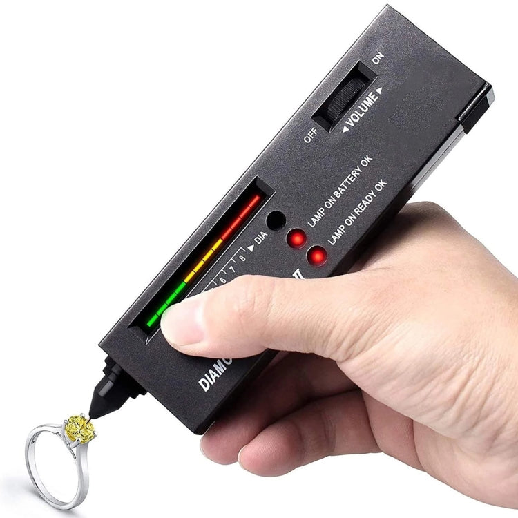 Selettore Diamond II con indicatore LED, batteria DC 9V, II Tester Selettore Diamond II con indicatore LED, batteria DC 9V, II Tester